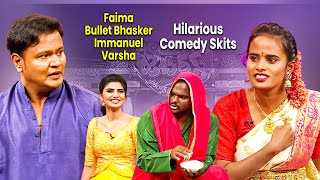 Faima Bullet Bhaskar Immanuel Varsha Hilarious Comedy Skits  Extra Jabardasth  ETV [upl. by Grishilde]