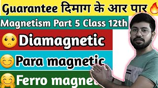 Magnetism04 Diamagnetism Paramagnetism amp Ferromagnetism material What is diamagnetic Paramagnetic [upl. by Ayouqat572]