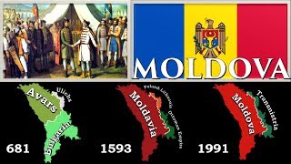 History of Moldova since 55 BC  Every Year [upl. by Fondea]