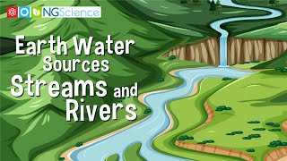 Earth Water Sources – Streams and Rivers [upl. by Samale512]