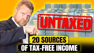 20 Sources Of TaxFree Income Investors Individuals amp Small Business Owners [upl. by Calderon446]