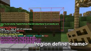 How to Make a Region Within A Region Where Everyone Can Build Like a bulletin board at spawn [upl. by Treboh]