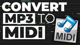 How to Convert MP3 to MIDI Free  No Software [upl. by Renell]