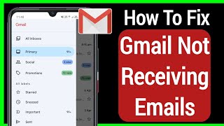 How To Fix Gmail Not Receiving Emails  2022  Cant Recive Emails on Gmail [upl. by Savannah602]