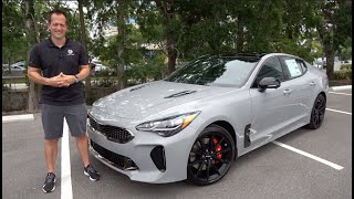 2022 Kia Stinger GT2 AWD V6  POV Review [upl. by Anayaran]