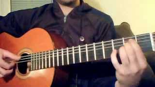 Song of Storms  The Legend of Zelda Ocarina of Time on Guitar [upl. by Kenelm773]