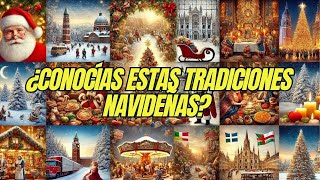 🎄✨ Top 5 TRADICIONES NAVIDEÑAS alrededor del mundo ¡Celebraciones llenas de magia  TOP FIVE [upl. by Semreh200]