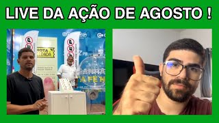 Resumo da Live do sorteio da Ação de Agosto [upl. by Donia]