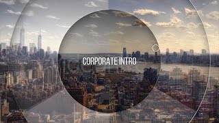 Corporate Intro  Business Opener After Effects template [upl. by Soirtimid]