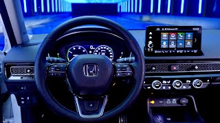 HONDA Civic 2023  INTERIOR details digital cockpit amp new infotainment system [upl. by Sacks]