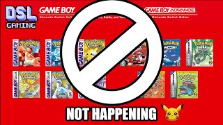 No Classic Pokemon Games Are Likely NOT Coming to the Switch Online Heres Why [upl. by Lauren]