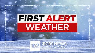 Live Winter storm hits NYC NJ Long Island and Connecticut First Alert Weather Team coverage [upl. by Bowyer]