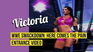 Victoria  WWE Smackdown Here Comes The Pain Entrance [upl. by Skipp]