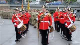 The Farmers BoySoldiers of the Queen  Quick March of the Princess of Waless Royal Regiment [upl. by Lindie476]