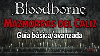 Bloodborne  Guía básica y avanzada de mazmorras del Cáliz [upl. by Limhaj]