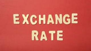 What is an Exchange Rate [upl. by Ainaj]