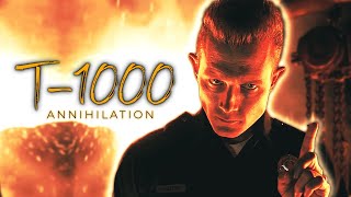 T1000  ANNIHILATION  Terminator 2 Judgment Day [upl. by Aninaj]