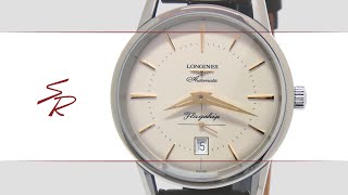 Longines Heritage Flagship 385mm  Ref L47954782 [upl. by Narcis]