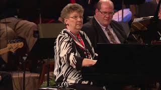 Ellen Marsh My God Is Real Piano and Organ SOLO  2016 Redback Hymnal Singing  Gardendale AL [upl. by Ehctav]