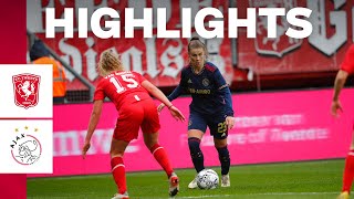 Important game 👊  Highlights FC Twente  Ajax Vrouwen  Azerion Vrouwen Eredivisie [upl. by Finnegan233]