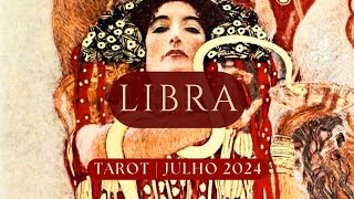 LIBRA  Alguém te propõe algo que MUDA tua vida Uma resolução do passado finalmente  JULHO 2024 [upl. by Hamlet]