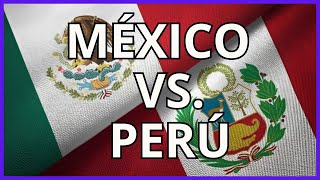 MÉXICO vs PERÚ  RIVALIDAD en redes sociales GASTRONOMÍA y CULTURA [upl. by Goles]