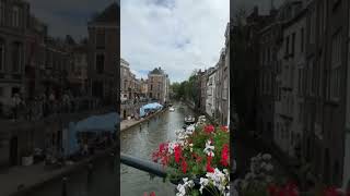 Hollands Beautiful Utrecht Canal Is A Viral Sensation shorts youtubeshorts [upl. by Silohcin328]