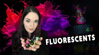 Fluorescent Paints How to use them [upl. by Ivory602]