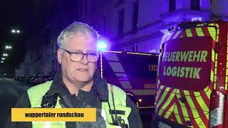 Dramatische Rettung bei Wohnungsbrand in Wuppertal [upl. by Rubenstein192]