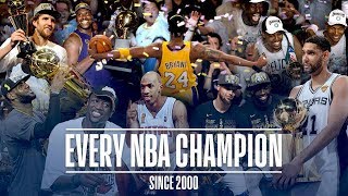 Every NBA Champion Since the 2000 Season [upl. by Alford]