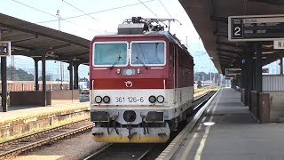 Vonatok Zsolnán  Žilina main station [upl. by Ai]