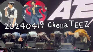 20240419 Ateez  Coachella Weekend 2 Full Fancam 🌴❤️‍🔥 KRAPSYK [upl. by Bittner]