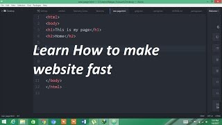 How to create website using Htmlatom Part 1 For Beginners [upl. by Nilsoj]