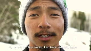 Kazuhiro Kokubo Snowboarding in 4K UHD [upl. by Reffineg]