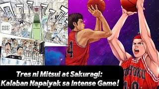 Slamdunk International League Chapter 447  Tres Combo ni Mitsui at Sakuragi Kalaban Nanginig [upl. by Ydnes]