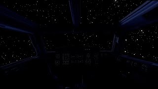 Cockpit Spacecraft Ambience 11 Hours  Super Deep Sleep with Brown Noise Spaceship [upl. by Llaccm]