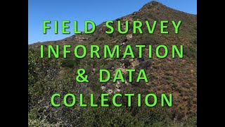 Field Survey Information and Data Collection [upl. by Sommers886]