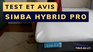 Avis sur le matelas Simba Hybrid Pro oreiller et couette après 6 mois de test 2024 [upl. by Ever]