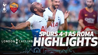 SPURS 41 AS ROMA  HIGHLIGHTS  SpursInUSA [upl. by Nellaf]