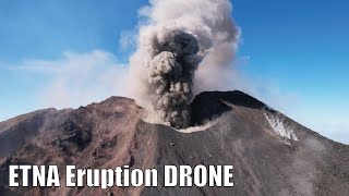 Etna Eruption – Spectacular Drone View [upl. by Breena763]