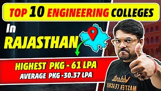 Top 10 Engineering Colleges in Rajasthan  Complete Details  Admissions  Placements [upl. by Kellyn]