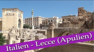 Italien  Urlaub in Apulien  Lecce [upl. by Margery412]