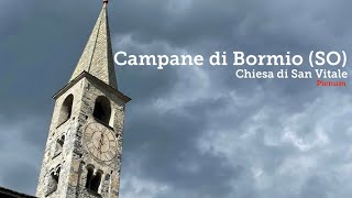 Campane di BormioSO  Chiesa di San Vitale [upl. by Ramos]