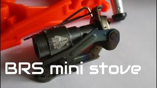 Mini camping stove  BRS [upl. by Vitalis]