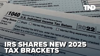 IRS announces 2025 tax brackets How it impacts your filings [upl. by Eboh]