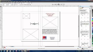 Creating A Marketing Brochure Template in CorelDRAW Graphics Suite X6 [upl. by Milinda140]