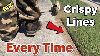 Perfect Crispy Line every time when you use this instead of a Weed Eater [upl. by Atsyrt]