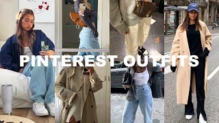 Recreating Pinterest Outfits get inspired for 2023 [upl. by Suisyola334]