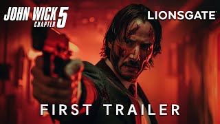 JOHN WICK  Chapter 5  First Trailer  Keanu Reeves amp Lionsgate 2025 [upl. by Adamsen964]