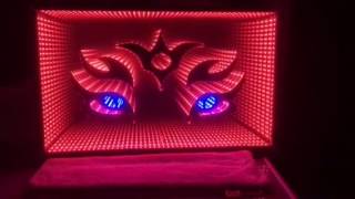 Espejo infinito con tiras de leds RGB [upl. by Swithin490]